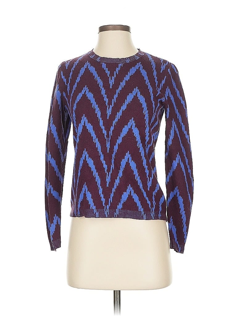Pre-owned Ann Taylor Pullover Sweater In Blue