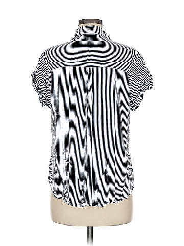 Cosmic Blue Love Short Sleeve Blouse (view 2)