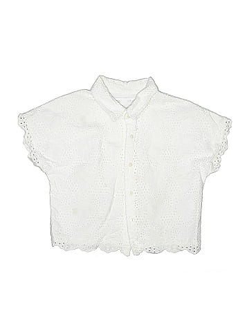 Zara Kids Short Sleeve Blouse (view 1)