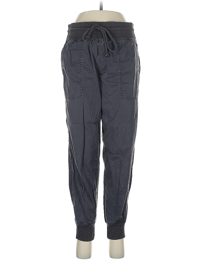Pre-owned Lou & Grey Casual Pants In Gray