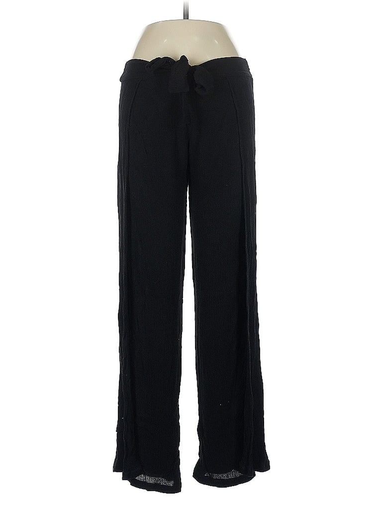 Becca 100% Rayon Black Casual Pants Size M - photo 1