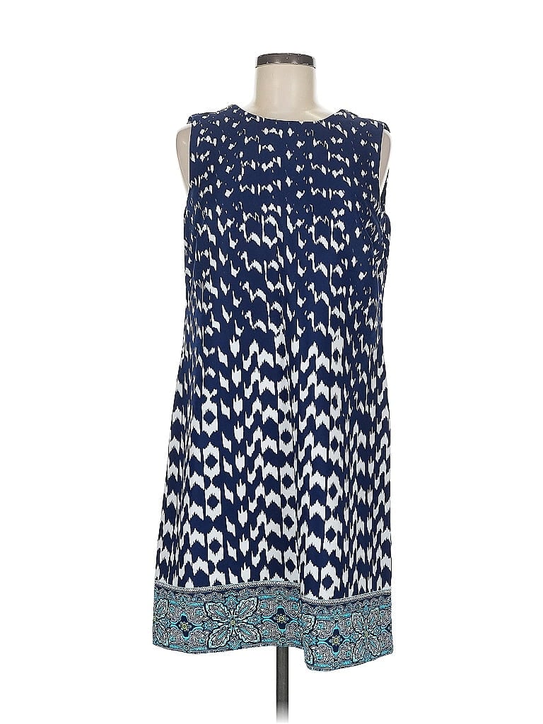Pre-owned Ab Studio Casual Dress In Blue