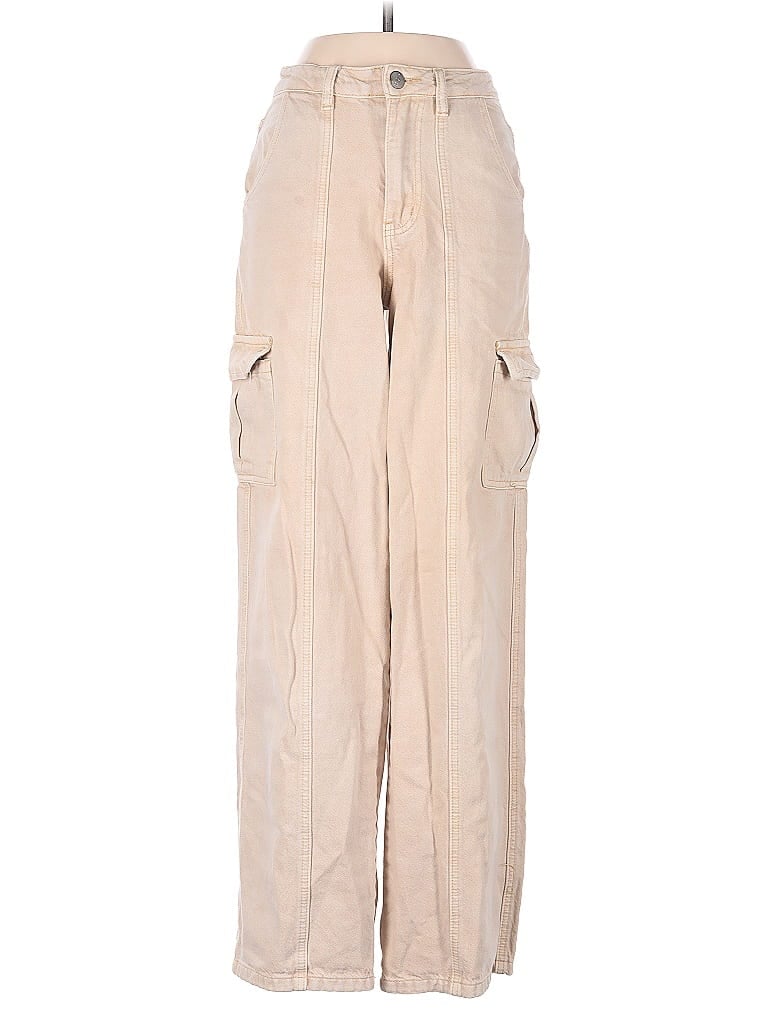 Pre-owned Gilded Intent Cargo Pants In Brown