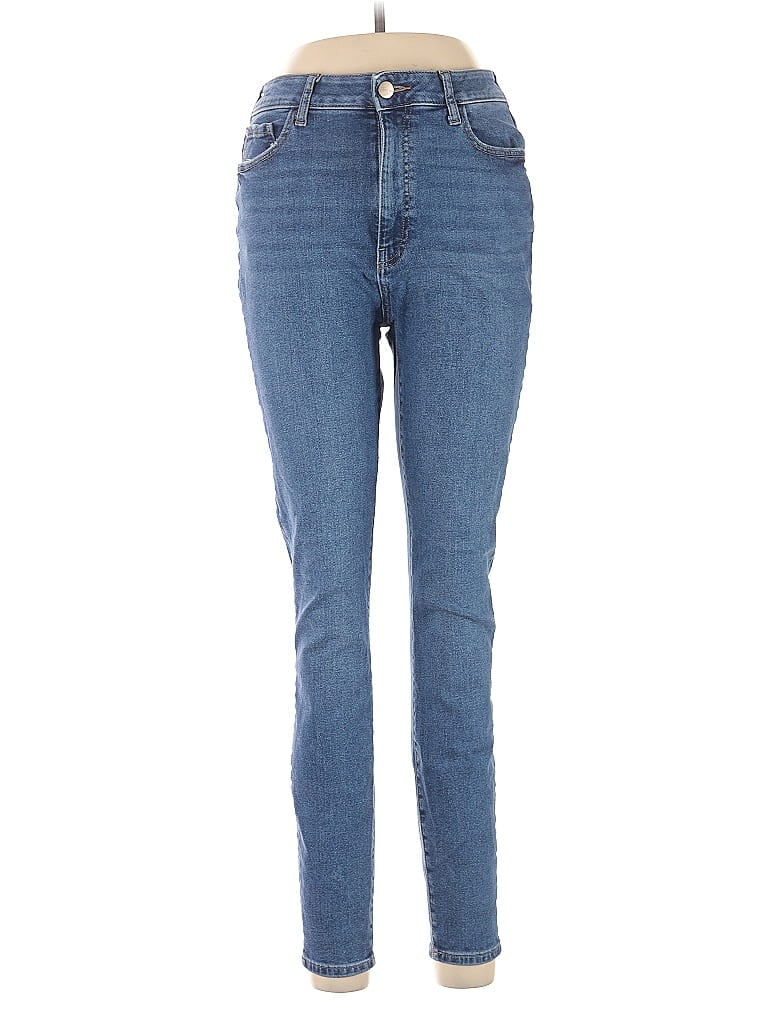 Pre-owned Warp & Weft Jeans In Blue