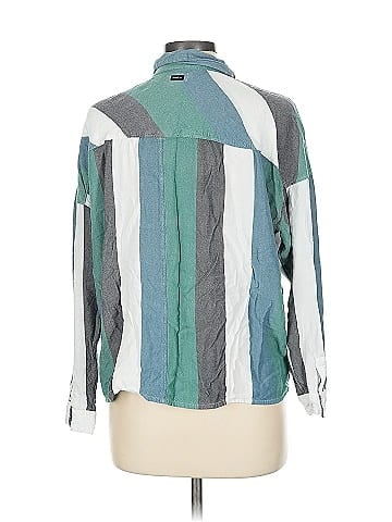RVCA Long Sleeve Button-Down Shirt (view 2)
