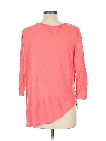 Bordeaux 3/4 Sleeve T-Shirt (view 2)