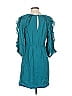 Tibi 100% Silk Teal Casual Dress Size 4 - photo 2