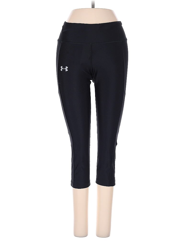 Pre-owned Under Armour Active Pants In Black