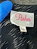 Parker Animal Print Gray Black Cocktail Dress Size S - photo 6