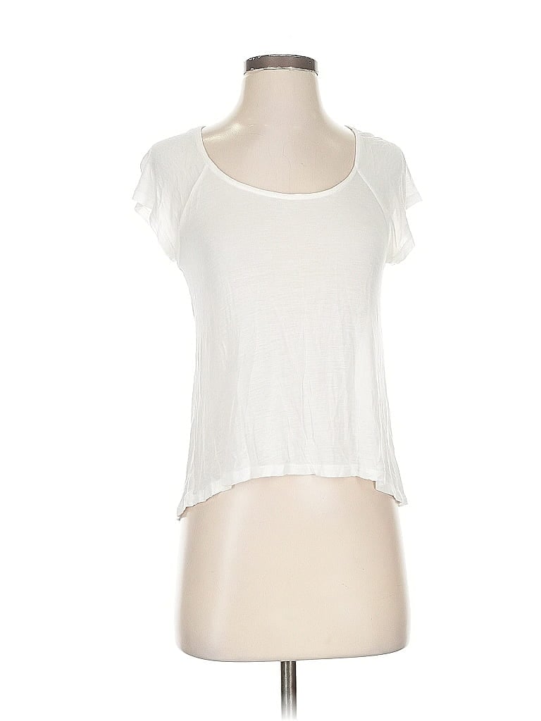 Pre-owned American Rag Cie Short Sleeve T-shirt In White