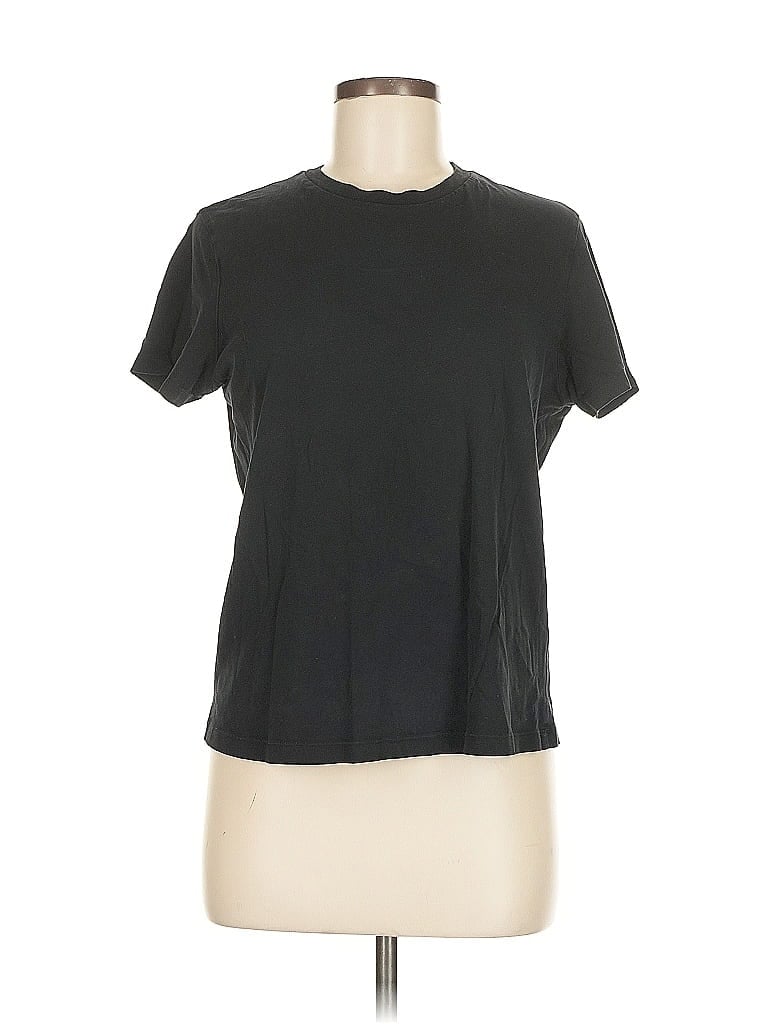 Pre-owned Asos Design Short Sleeve T-shirt In Black