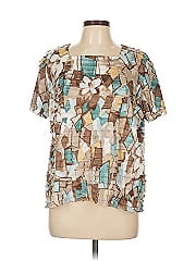 Alfred Dunner Short Sleeve Blouse
