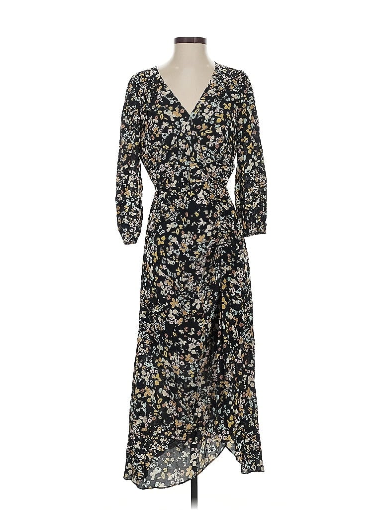 Pre-owned Shoshanna Casual Dress In Black