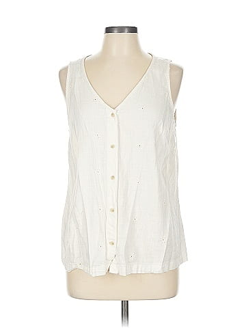 Sonoma Goods for Life Sleeveless Button-Down Shirt (view 1)
