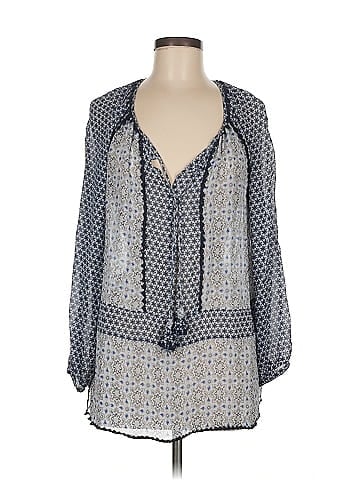 Calypso St. Barth 3/4 Sleeve Silk Top (view 1)