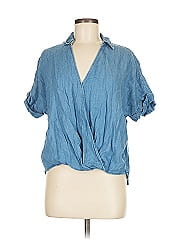 Lou & Grey For Loft Short Sleeve Blouse