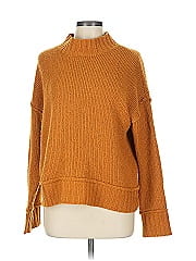 Pink Rose Turtleneck Sweater