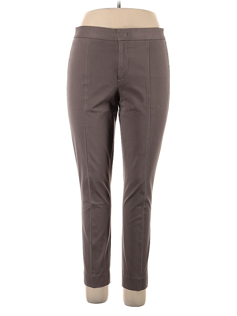 Pre-owned Nydj Casual Pants In Brown