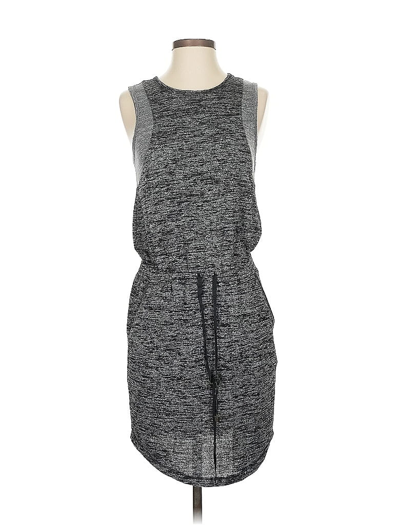 Pre-owned Lou & Grey Casual Dress In Gray