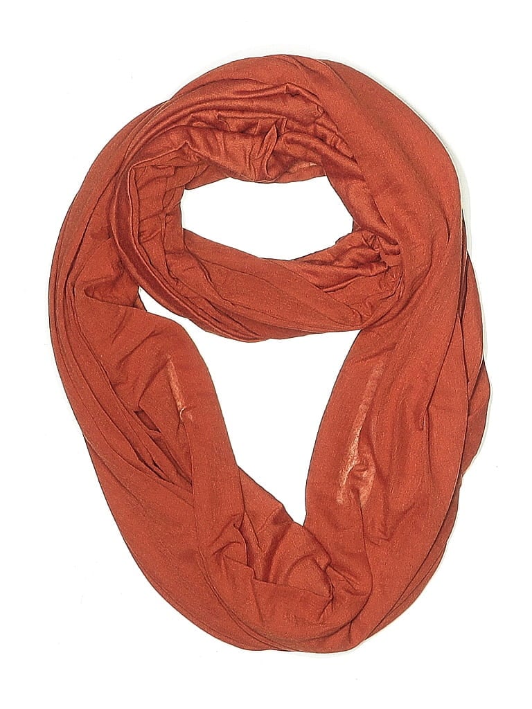 Pre-owned Le Chateau Scarf In Orange