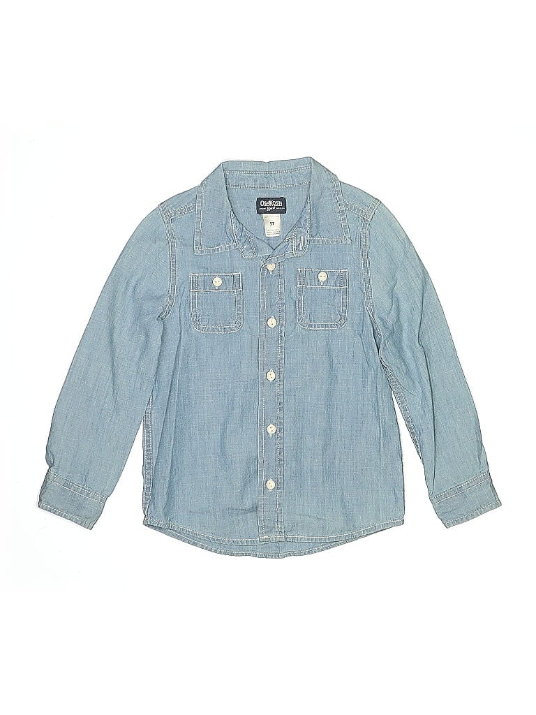 Pre-owned Oshkosh B'gosh Kids' Denim Jacket In Blue