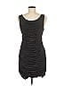 H&M Solid Black Cocktail Dress Size M - photo 2
