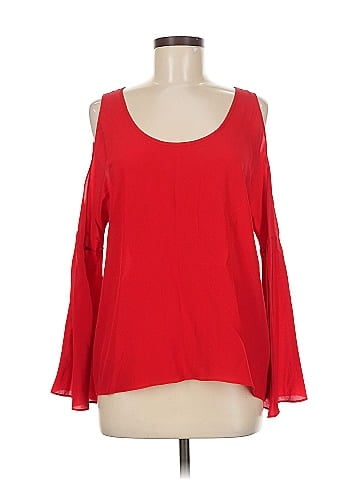 Bailey 44 Long Sleeve Silk Top (view 1)