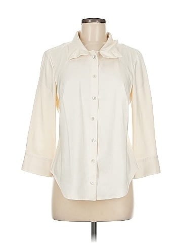 Carlisle 3/4 Sleeve Silk Top (view 1)