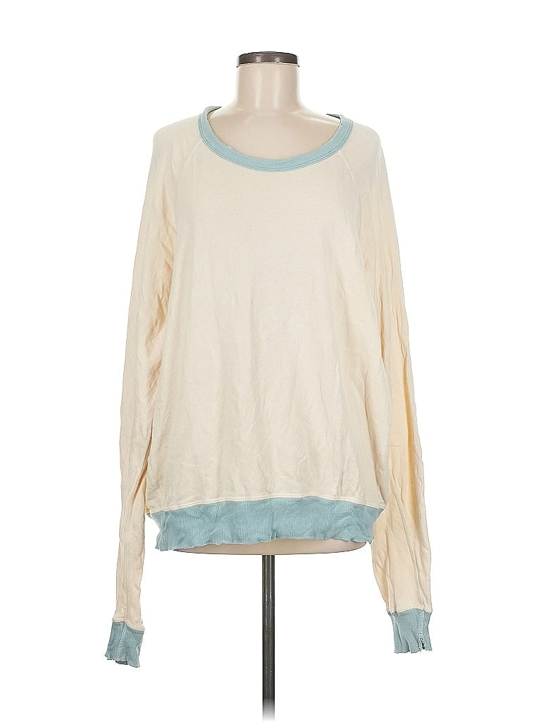 Pre-owned The Great Pullover Sweater In White