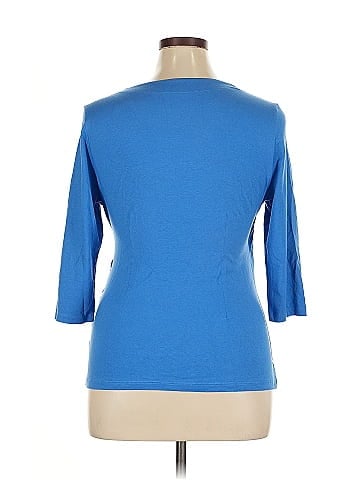 Soft Surroundings 3/4 Sleeve Top (view 2)