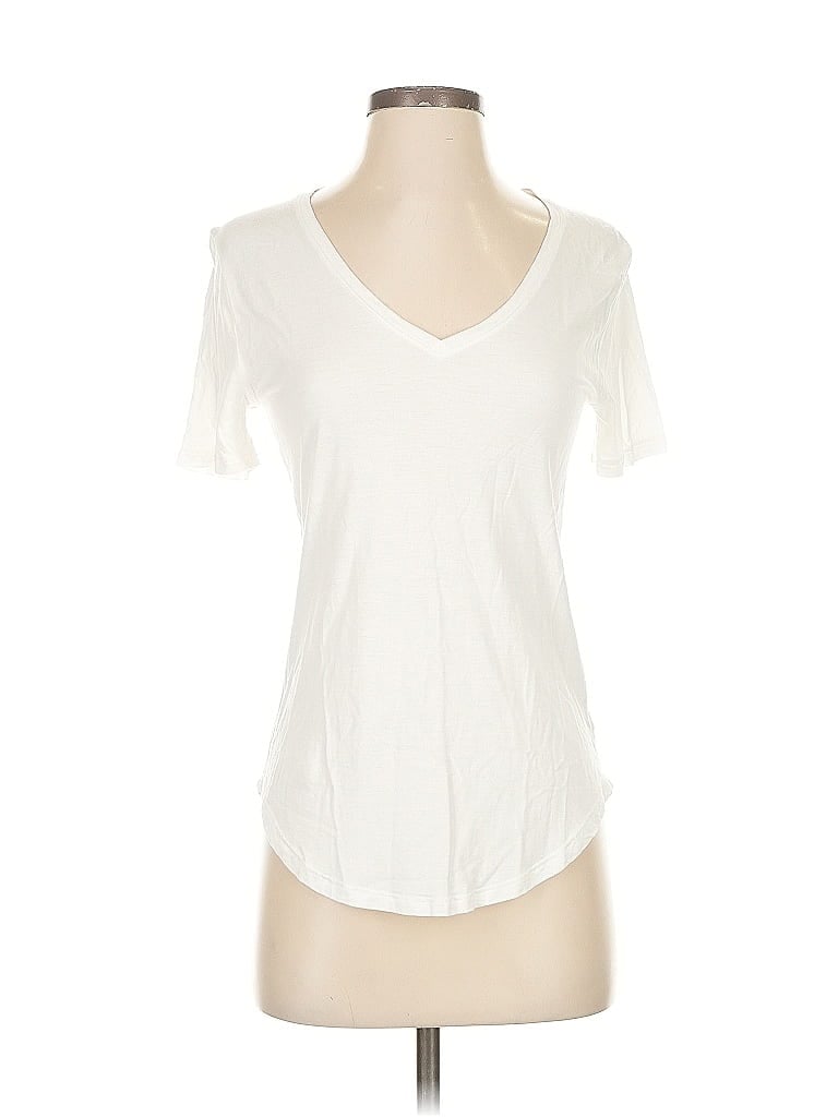 Pre-owned Old Navy Short Sleeve T-shirt In White