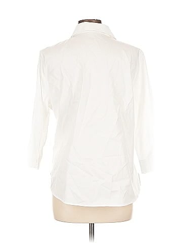 Chico's 3/4 Sleeve Button-Down Shirt (view 2)