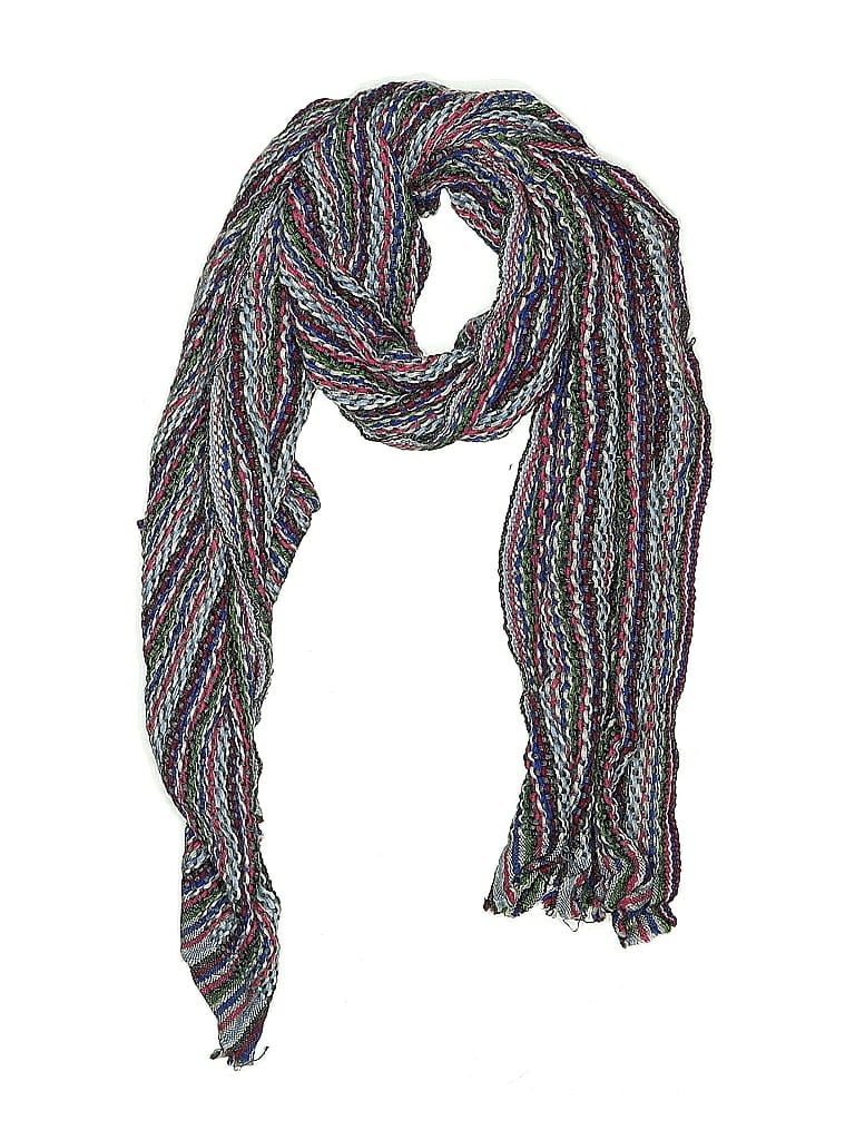 Pre-owned Unbranded Scarf In Blue