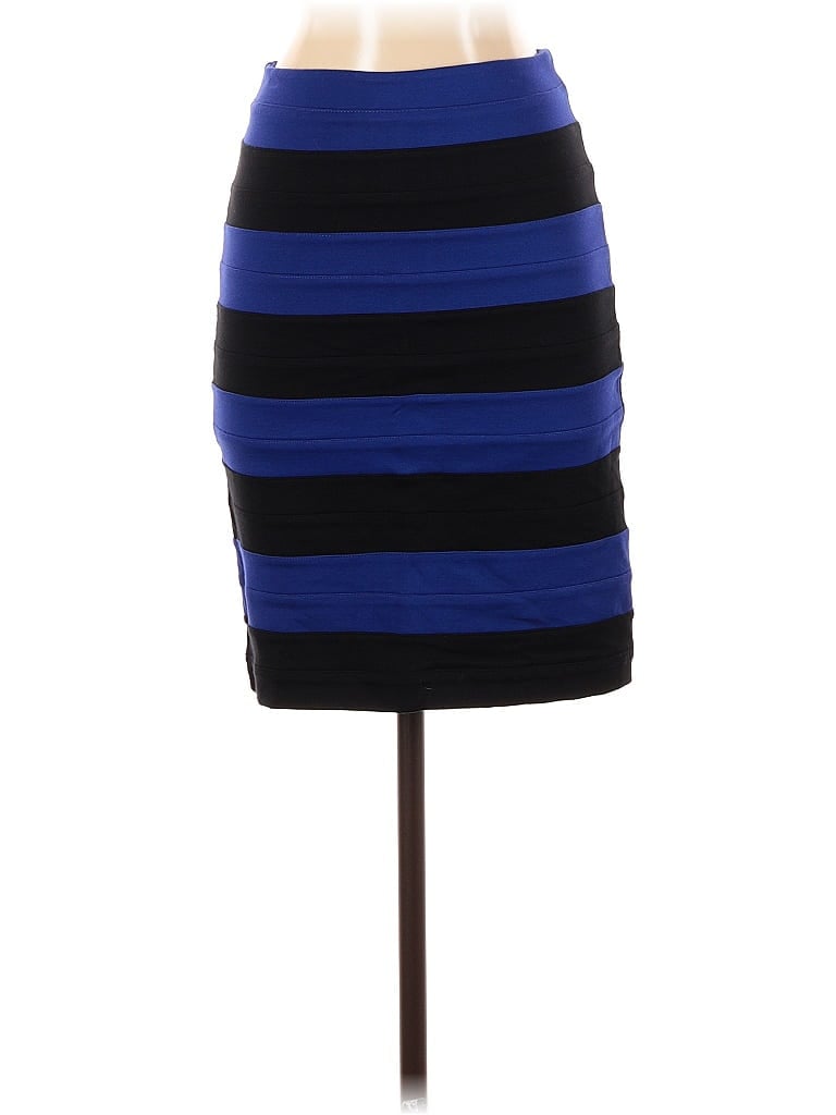 Click to view more detailed imagery on our partner's website Pre-owned Express Formal Skirt In Blue