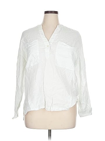 Madewell Long Sleeve Blouse (view 1)