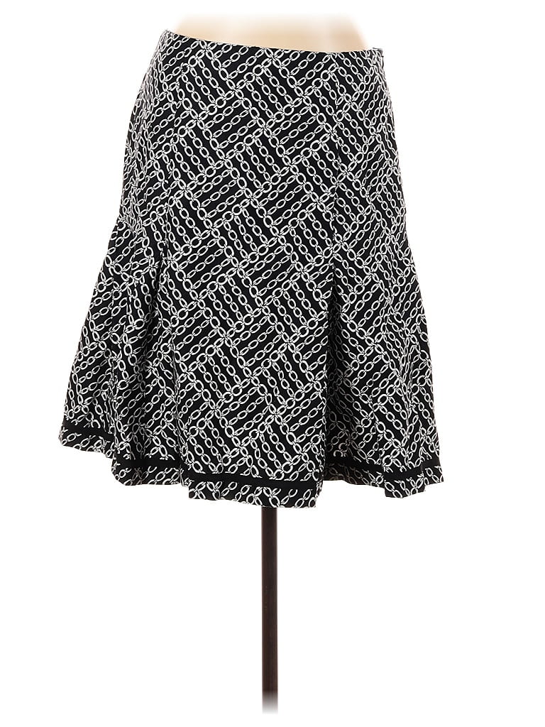 Pre-owned New York And Company Formal Skirt In Black