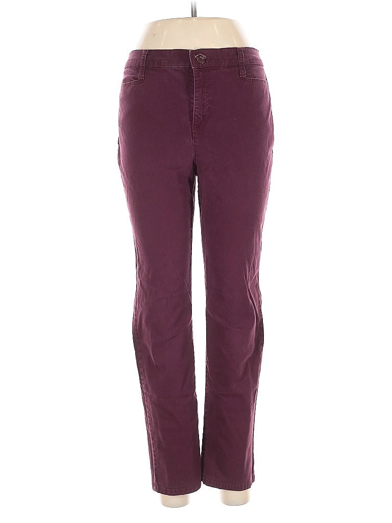 Click to view more detailed imagery on our partner's website Pre-owned Gloria Vanderbilt Jeans In Burgundy