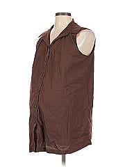 Gap   Maternity Sleeveless Button Down Shirt