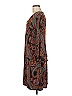MSK Paisley Brown Casual Dress Size M - photo 4