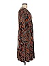 MSK Paisley Brown Casual Dress Size M - photo 3