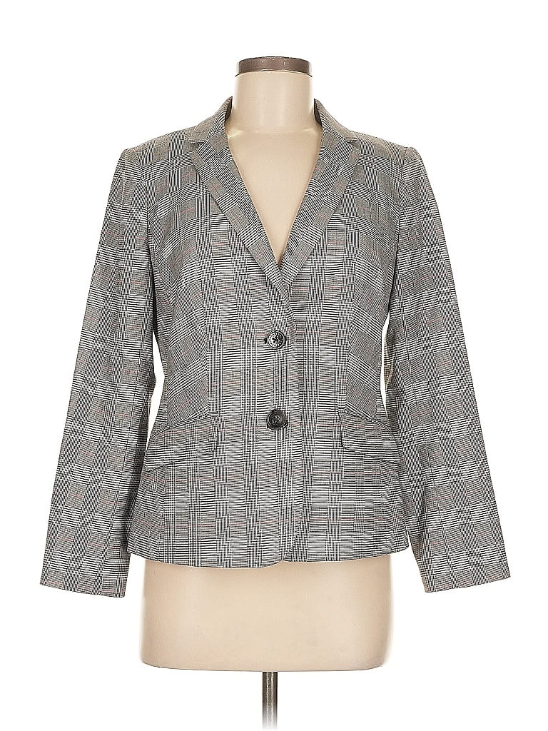 Pre-owned Talbots Blazer Jacket In Gray