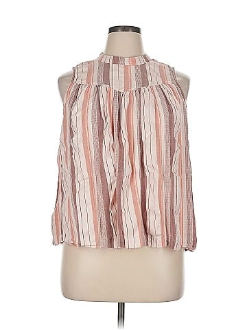 a.n.a. A New Approach Sleeveless Blouse (view 1)