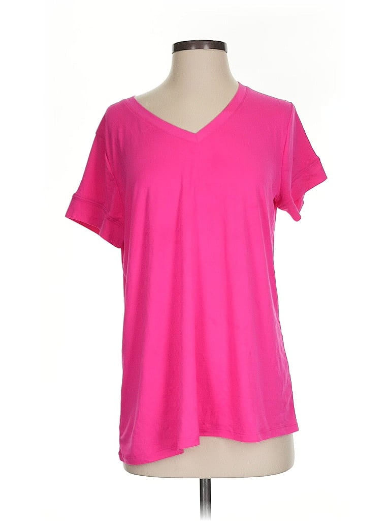 Pre-owned Carole Hochman Active T-shirt In Pink