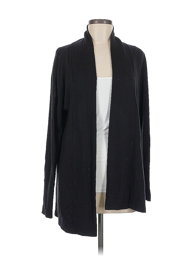 Pre-owned Cynthia Rowley Tjx Cardigan Sweater In Black