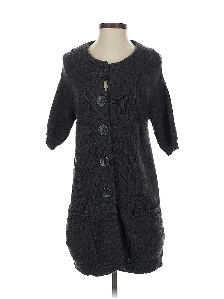 Pre-owned Vince Cardigan Sweater In Gray