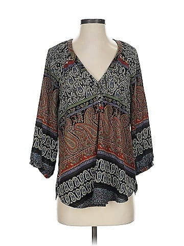 Lush 3/4 Sleeve Blouse (view 1)