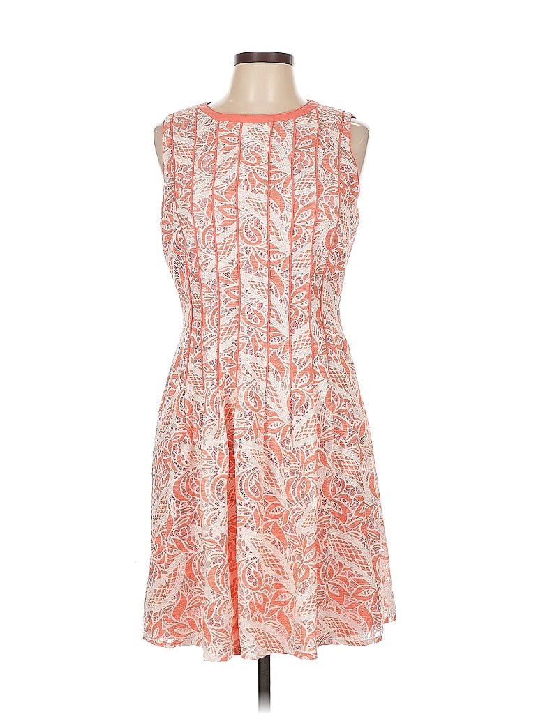Pre-owned Antonio Melani Cocktail Dress In Orange