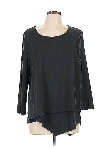 Soft Surroundings 3/4 Sleeve Top (view 1)