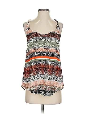 Eight Sixty Sleeveless Silk Top (view 1)