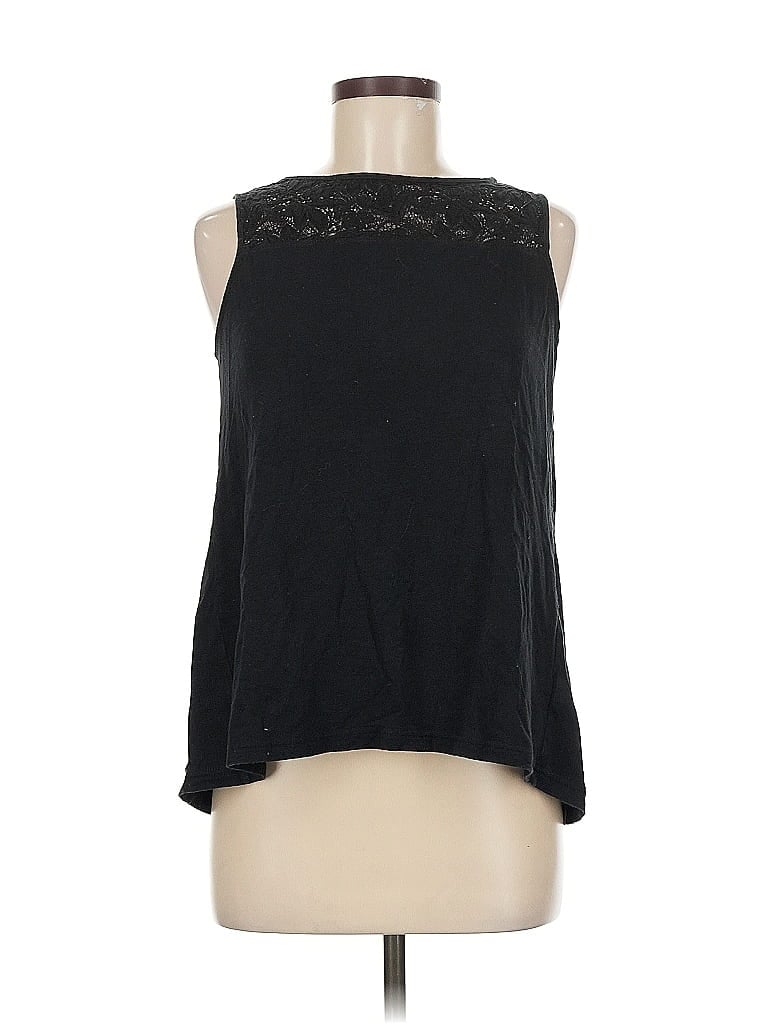 Pre-owned Chaps Sleeveless T-shirt In Black